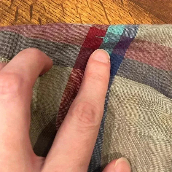 Vintage 80s Wrangler Misses Striped Shirt Button Down Ladies Size S Made in USA - Picture 3 of 8